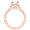 2.45CT.TW CUSHION LAB DIAMOND ENGAGEMENT RING