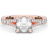 2.45CT.TW ASSCHER LAB DIAMOND ENGAGEMENT RING