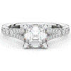 2.45CT.TW ASSCHER LAB DIAMOND ENGAGEMENT RING