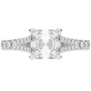 2.45CT.TW ASSCHER LAB DIAMOND ENGAGEMENT RING