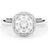 2.40CT.TW ROUND LAB DIAMOND HALO ENGAGEMENT RING