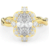 2.70CT.TW OVAL LAB DIAMOND HALO ENGAGEMENT RING