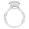 2.70CT.TW OVAL LAB DIAMOND HALO ENGAGEMENT RING