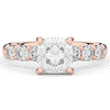 2.60CT.TW CUSHION LAB DIAMOND SOLITAIRE ENGAGEMENT RING