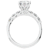 2.60CT.TW CUSHION LAB DIAMOND SOLITAIRE ENGAGEMENT RING