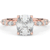 2.60CT.TW CUSHION LAB DIAMOND SOLITAIRE ENGAGEMENT RING