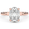 3.10CT.TW OVAL LAB DIAMOND ENGAGEMENT RING