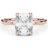 3.10CT.TW CUSHION LAB DIAMOND ENGAGEMENT RING