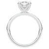 3.10CT.TW CUSHION LAB DIAMOND ENGAGEMENT RING