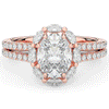 2.30CT.TW OVAL LAB DIAMOND HALO SPLIT SHANK ENGAGEMENT RING