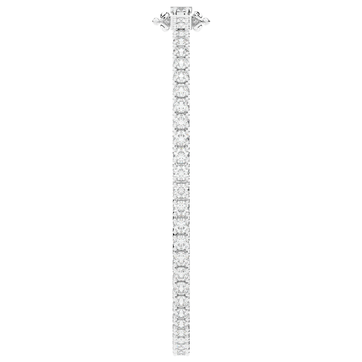 5.00CT.TW ROUND LAB DIAMOND TENNIS BRACELET