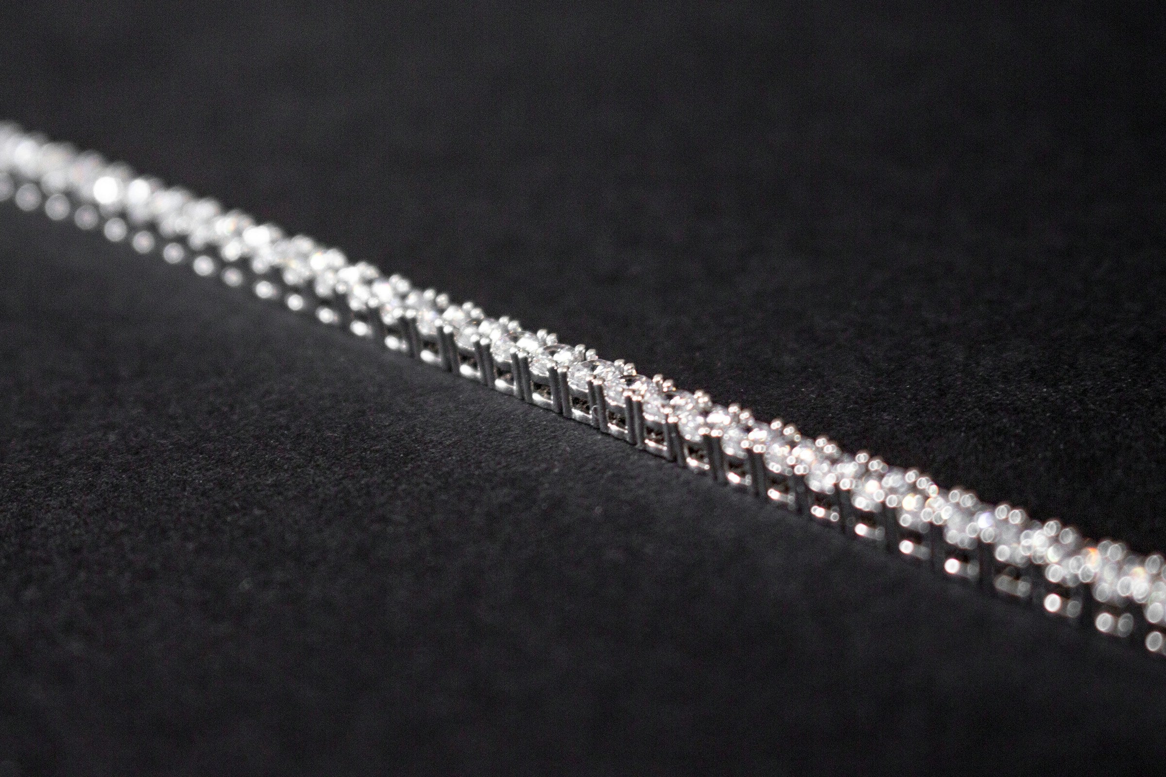 Lab Grown Diamond Tennis Necklace