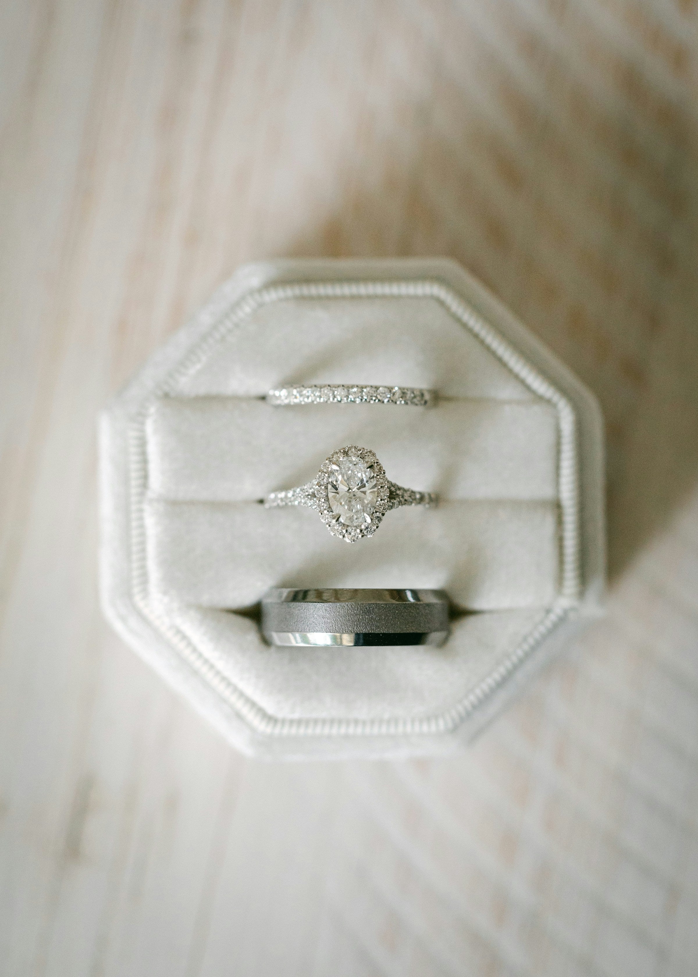 3 Carat Lab Grown Oval Diamond Engagement Ring